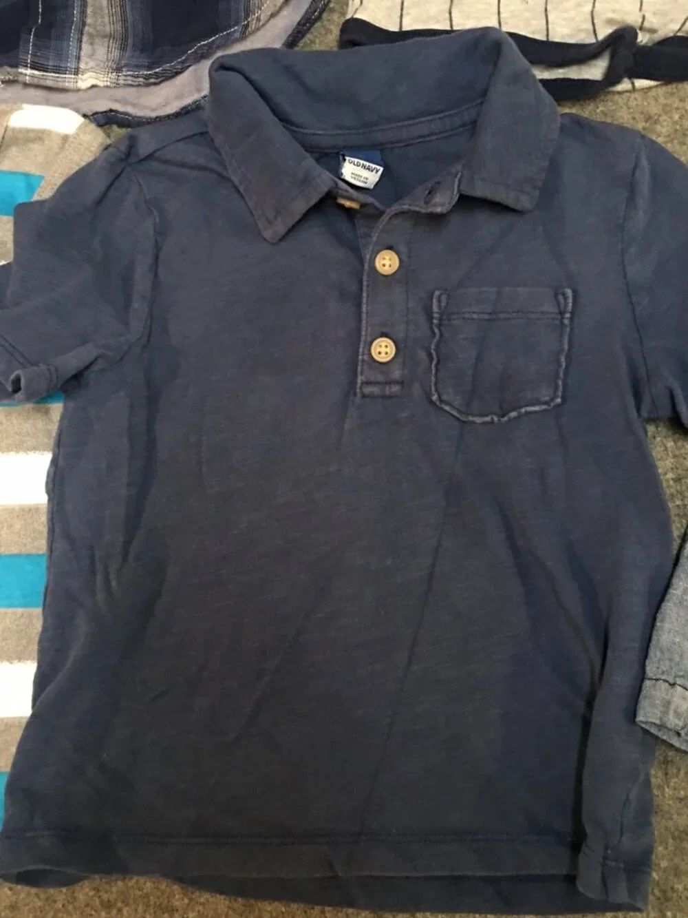Baby Boy 2T 24 Months Clothing Lot 7x Pieces Bulk Summer Casual Preppy Striped‎